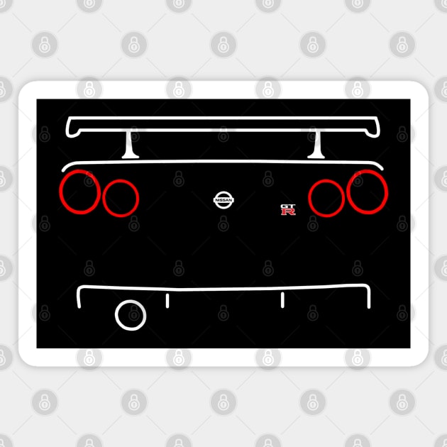 gtr R34 Magnet by classic.light